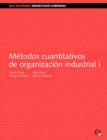 Image for Metodos Cuantitativos De Organizacion Industrial I