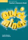 Image for Quick Minds Level 5 Teacher&#39;s Resource Book Spanish Edition