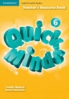 Image for Quick Minds Level 6 Teacher&#39;s Resource Book Spanish Edition