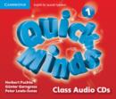 Image for Quick Minds Level 1 Class Audio CDs (4) Spanish Edition
