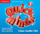 Image for Quick Minds Level 2 Class Audio CDs Spanish Edition