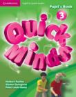 Image for Quick Minds Level 3 Pupil&#39;s Book with Online Interactive Activities Spanish Edition