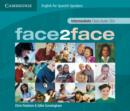 Image for Face2face for Spanish Speakers Intermediate Class Audio Cds (4)