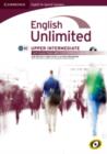 Image for English Unlimited for Spanish Speakers Upper Intermediate Self-study Pack (workbook with DVD-ROM and Audio CD)