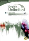 Image for English Unlimited for Spanish Speakers Advanced Self-study Pack (workbook with DVD-ROM and Audio CD)