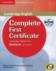Image for Complete First Certificate for Spanish Speakers Workbook with Answers with Audio CD