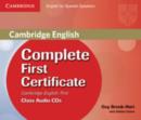 Image for Complete First Certificate for Spanish Speakers Class Audio CDs