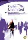 Image for English Unlimited for Spanish Speakers Pre-intermediate Self-study Pack (workbook with DVD-ROM and Audio CD)