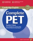 Image for Complete PET for Spanish Speakers Teacher&#39;s Book