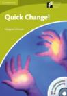 Image for Quick Change! Level Starter/Beginner with CD-ROM/Audio CD