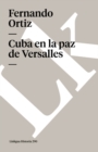 Image for Cuba en la paz de Versalles