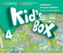 Image for Kid&#39;s Box Level 4 Class Audio CDs (4) Updated English for Spanish Speakers