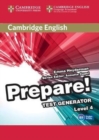 Image for Cambridge English Prepare! Test Generator Level 4 CD-ROM