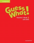 Image for Guess What! Level 1 Teacher&#39;s Book with DVD Video Spanish Edition
