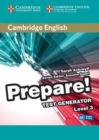Image for Cambridge English Prepare! Test Generator Level 3 CD-ROM