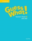 Image for Guess What! Level 6 Teacher&#39;s Book with DVD Video Spanish Edition