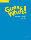 Image for Guess What! Level 2 Teacher&#39;s Book with DVD Video Spanish Edition