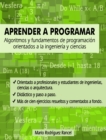 Image for Aprender a programar: algoritmos y fundamentos de programacion orientados a la ingenieria y ciencias