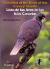 Image for Checklist of the Birds of the Canary Islands : Lista De Las Aves De Las Islas Canarias