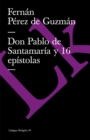 Image for Don Pablo de Santamaria y 16 epistolas