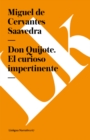 Image for Don Quijote. El curioso impertinente