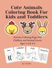 Image for Cute Animals Coloring Book For Kids and Toddlers