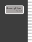 Image for Manuscript Paper - Wide Staff