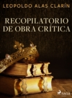 Image for Recopilatorio de obra critica