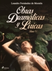Image for Obras dramaticas y liricas. Tomo IV