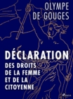 Image for Declaration Des Droits De La Femme Et De La Citoyenne