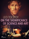 Image for On the Significance of Science and Art