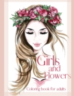 Image for Girls and Flowers Coloring Book for Adults
