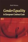 Image for Gender Equality in European Contract Law