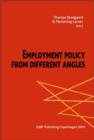 Image for Employment Policy from Different Angles