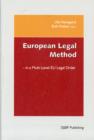 Image for European Legal Method