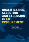 Image for Qualification, Selection and Exclusion in EU Procurement