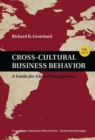 Image for Cross-Cultural Business Behavior : A Guide for Global Management