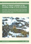 Image for Effects of Climate Variation on the Breeding Ecology of Arctic Shorebirds
