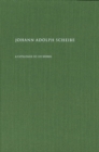 Image for Johann Adolph Scheibe : A Catalogue of His Works