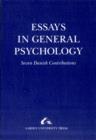 Image for Essays in General Psychology