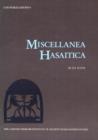 Image for Miscellanea Hasaitica