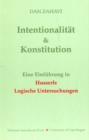 Image for Intentionalitat und Konstitution