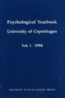 Image for Psychological Yearbook, Volume 1