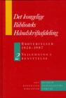 Image for Det Kongelige Biblioteks Handskriftsamling: Erhvervelser 1924-1987 -  2-Volume Set