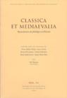 Image for Classica et Mediaevalia : Volume 51