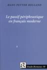 Image for Le passif periphrastique en francais moderne
