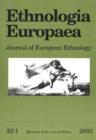 Image for Ethnologia Europaea, Volume 33/1 : Journal of European Ethnology