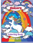 Image for Unicorn Coloring Book for Kids Ages 4-8 : A New and Unique Unicorn Coloring Book for Girls Ages 4-8. A Unicorn Gift for Your Little Girl, Daughter, Granddaughter and Niece