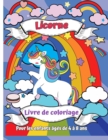 Image for Livre de coloriage de licorne pour enfants de 4 a 8 ans
