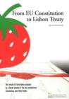 Image for From EU Constitution to Lisbon Treaty